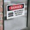 Signmission No Climbing Or Playing On Fence, 5 in W x Rectangle, Vinyl Decal OS-2PACK-DS-D-35-L-2092 - alternate 3